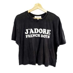J’adore French Boys NWOT Graphic Tee